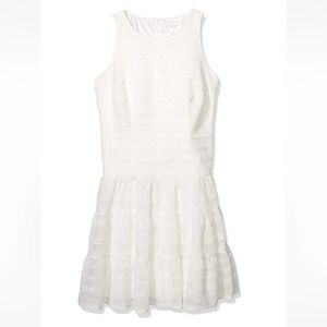 London Times Ottoman Knit Tiered Sleeveless Dress 6
